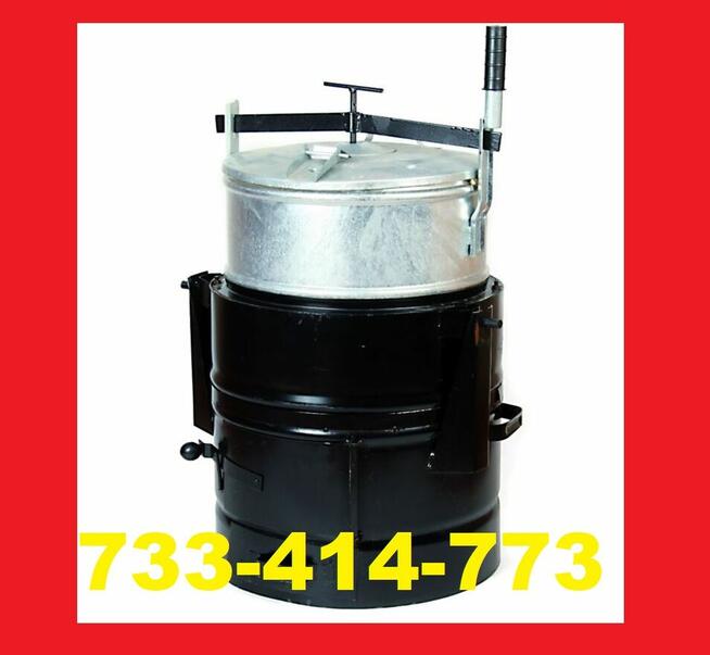 PARNIK WĘGLOWY 60L 100L 160L parownik ocynkowany NOWY