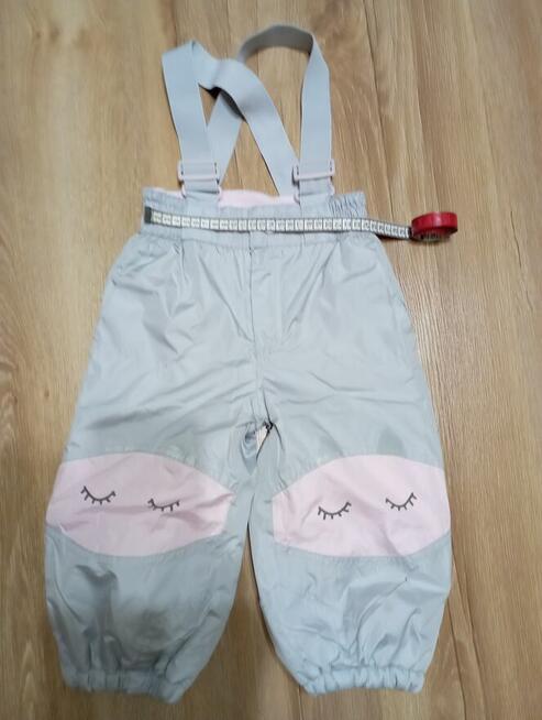zimowe spodnie narciarskie dziecięce SMYK dla 1-2 latka