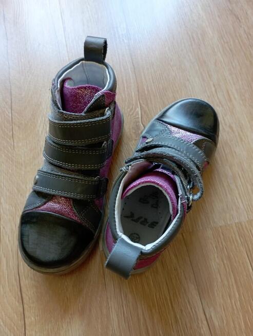 skórzane buty dziecięce jesienno-zimowe BARTEK w roz. 28