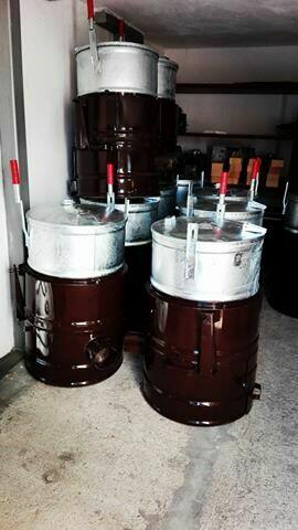 PARNIK WĘGLOWY 60L 100L 160L parownik ocynkowany NOWY