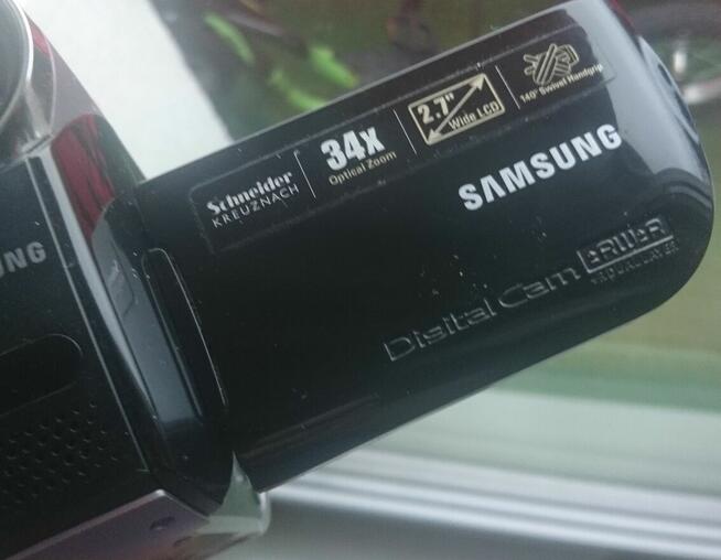 Samsung VP DX 100 DVD PL Menu Kamera Odbiór osobisty