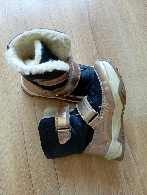 ocieplane buty dziecięce zimowe BARTEK w rozmiarze: 28