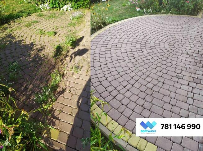 Mycie Elewacji BEZ Ciśnienia Mycie Kostki Fugowanie