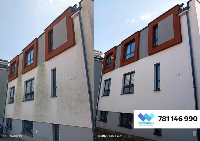 Mycie Elewacji BEZ Ciśnienia Impregnajce Mycie Kostki