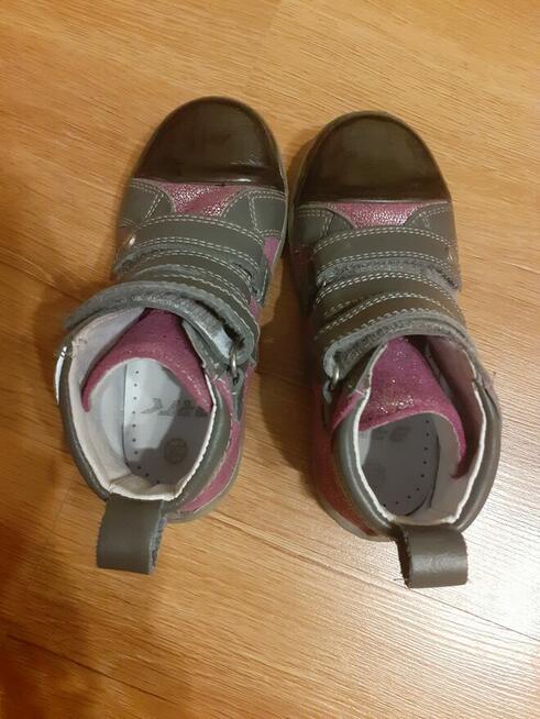 skórzane buty dziecięce jesienno-zimowe BARTEK w roz. 28