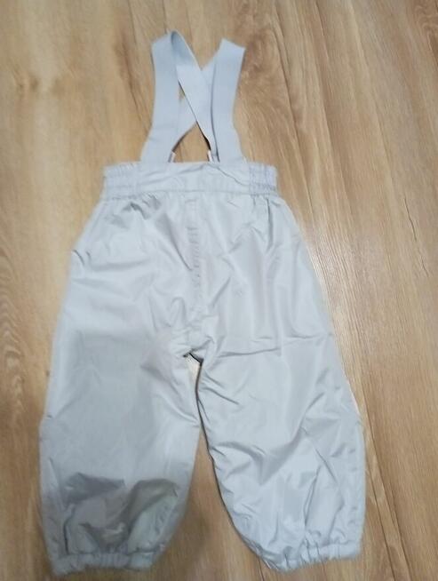 zimowe spodnie narciarskie dziecięce SMYK dla 1-2 latka