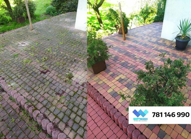 Mycie Elewacji BEZ Ciśnienia Impregnajce Mycie Kostki