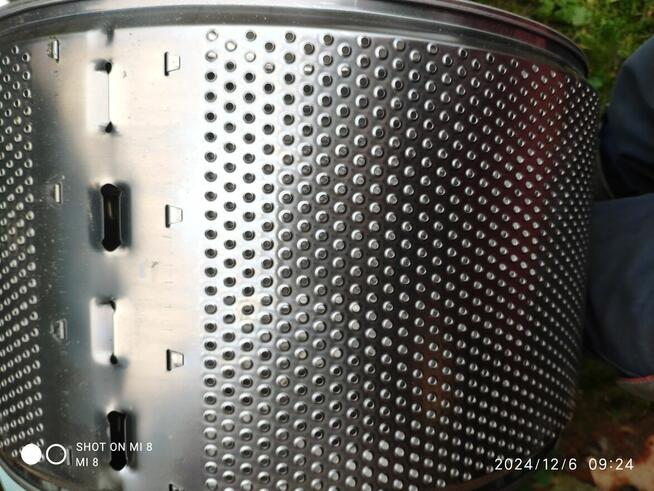 Krzyżak pralki Miele, bęben