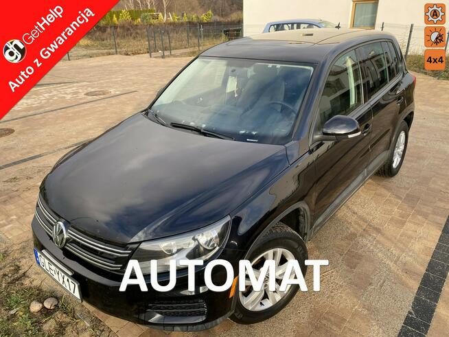 Volkswagen Tiguan 4*4, automat, klimatyzacja, szklany dach, isofix, opony wielosezonowe