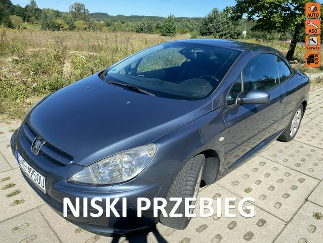 Peugeot 307 CC Symboliczny przebieg, skóry, podg. fotele, zadbany stan auta, klimatr.