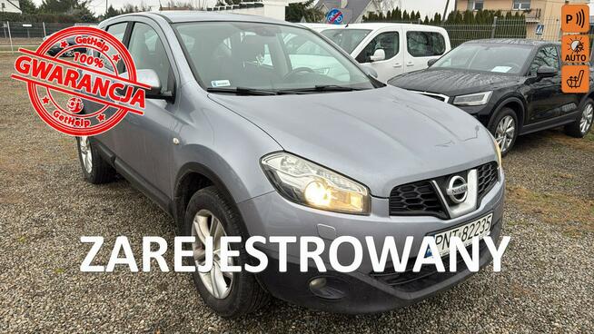 Nissan Qashqai klimatronic, gwarancja, zarejestrowany!