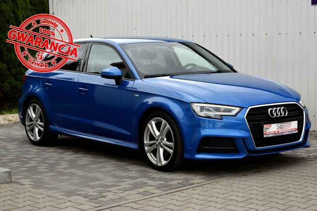 Audi A3 Sportback 30TDi 116KM 2019r.  S-line MMINAVi FullLED Climatronic 18"