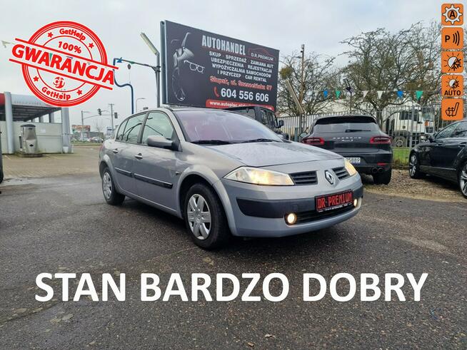 Renault Megane 1.6 Benzyna 112 KM, Klimatyzacja, Grzane Fotele, Rolety, Isofix,