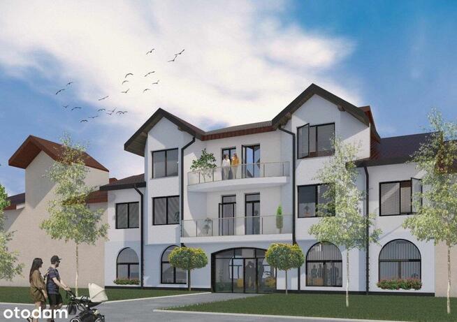 Budynek mieszkalno - usługowy.