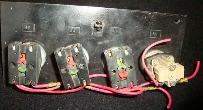 Panel bezpieczeństwa, sterowania, awaryjnymi maszyny