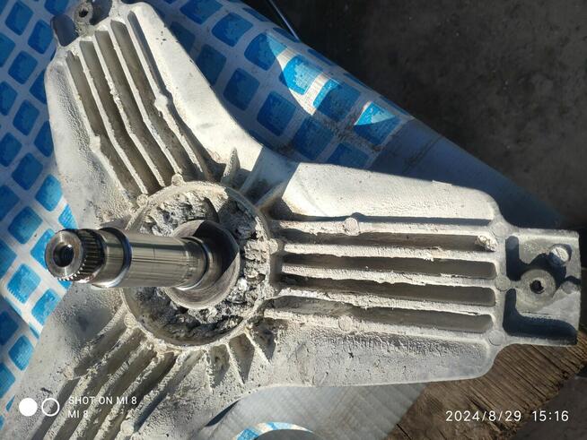 Krzyżak pralki Miele, bęben