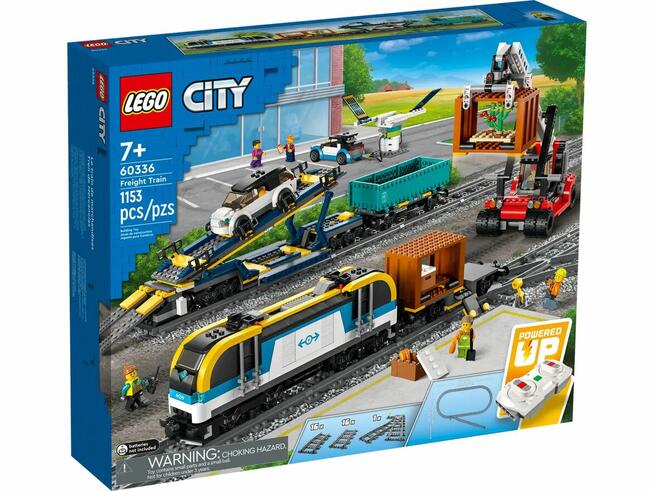 Pociąg Towarowy Lego 60336