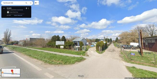 Do wynajęcia działka 1000m2 Sulejówek Trak Brzeski