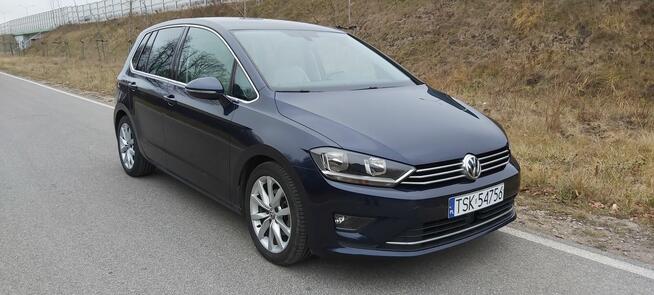 VW Golf Sportsvan 1,6TDI 110KM 2015r 157 000 km Navi Skóra