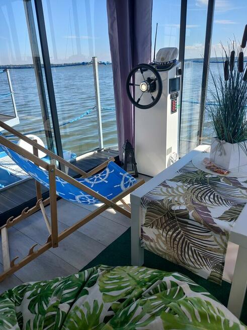 Okazja !Houseboat - dom na wodzie z silnikiem