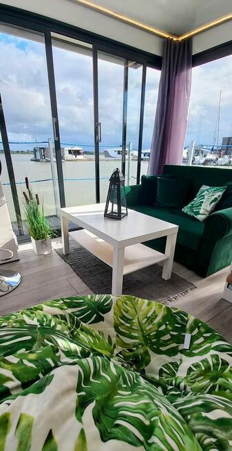 Okazja !Houseboat - dom na wodzie z silnikiem