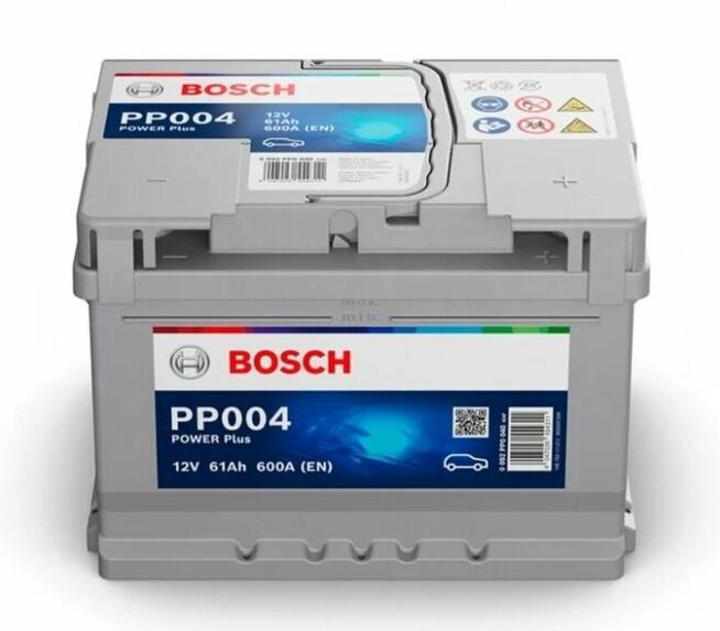 Akumulator 61Ah 600A Bosch S5004