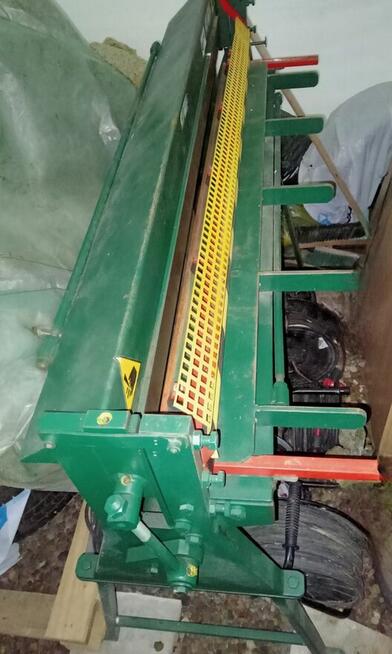 Gilotyna do blachy, Nożyce gilotynowe NGR1, 1250mm/1mm