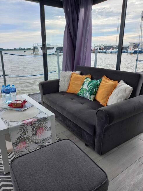 Okazja !Houseboat - dom na wodzie z silnikiem