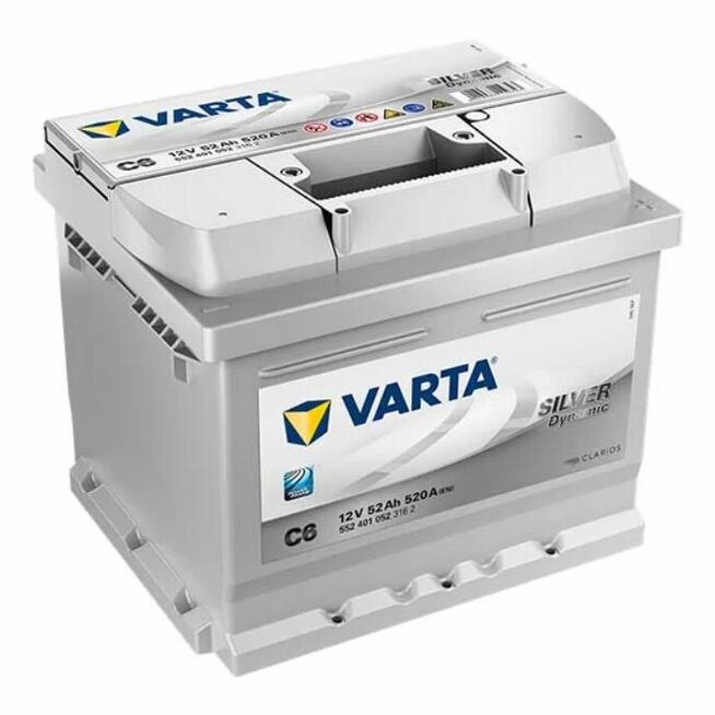 Akumulator Varta Silver Dynamic C6 52Ah/520A