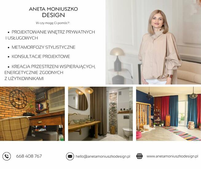 Projektowanie wnętrz usługowych