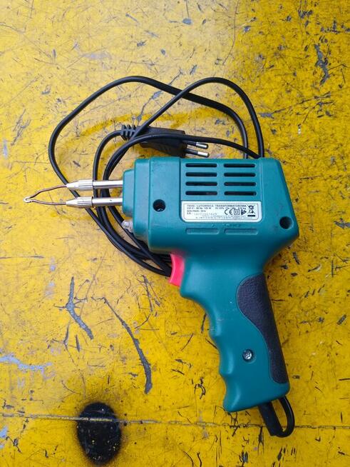 Lutownica transformatorowa, 60 zł.