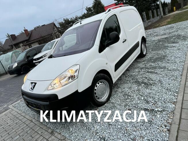 Peugeot Partner 1.6HDi 2009r Klimatyzacja Opłacony Drzwi Boczne VAT-1