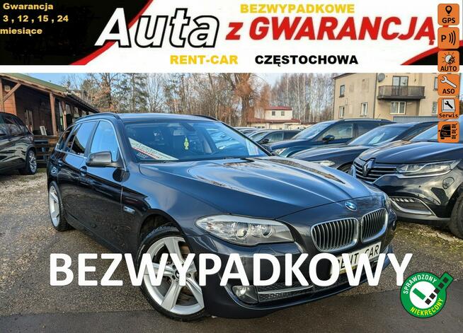 BMW 520 2.0D*184PS*ZAREJESTROWANY*Bezwypadkowy*Skóra*Serwis*VIP GWARANCJA24M