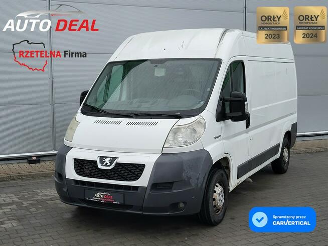 Peugeot Boxer 2.2d, 101KM, Technicznie OK, Zamiana, Klimatyzacja, AUTO DEAL Piła