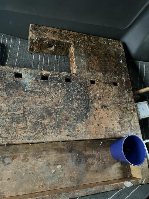 Stol stolarski - antyk