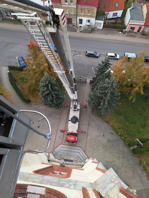 Podnośnik koszowy 40 42m Usługi Wrocław