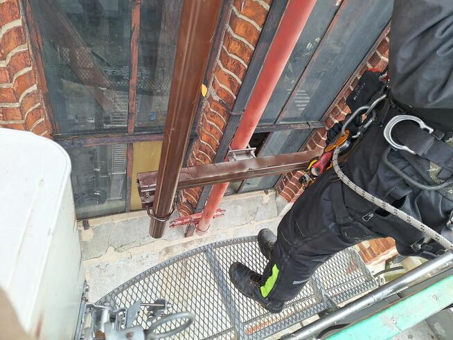 Podnośnik koszowy 40 42m Usługi Wrocław