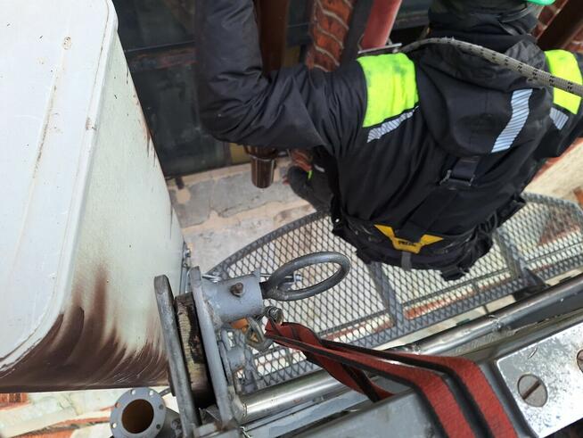 Podnośnik koszowy 40 42m Usługi Wrocław