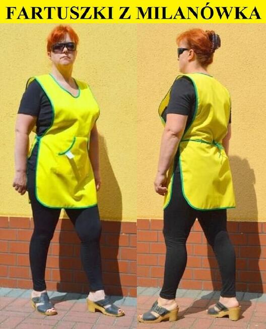 Fartuchy damskie Rates.pl producent Odzieży tel.513737979