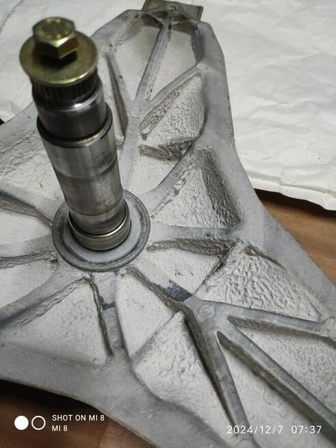 Krzyżak pralki Miele, bęben