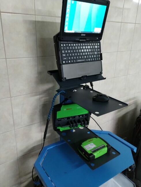 Wózek warsztatowy pod kts 590 i kts 560 tester Bosch