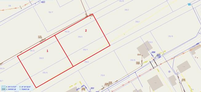 Działki budowlane 10 ar Podgrodzie