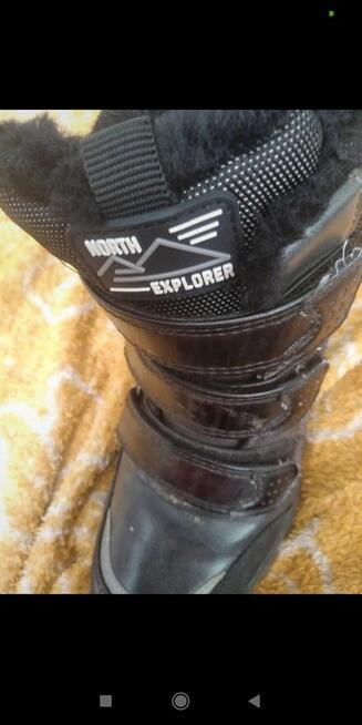 Buty zimowe chłopięce Cool club