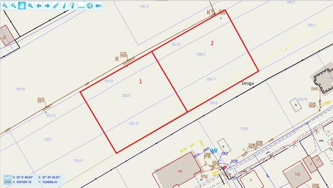 Działki budowlane 10 ar Podgrodzie