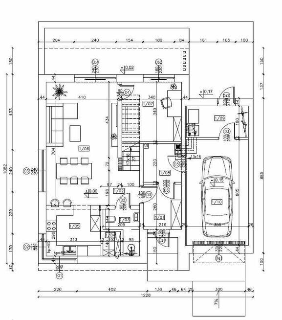 Nowoczesny dom; miniosiedle; 5km od Kielc, 174m2