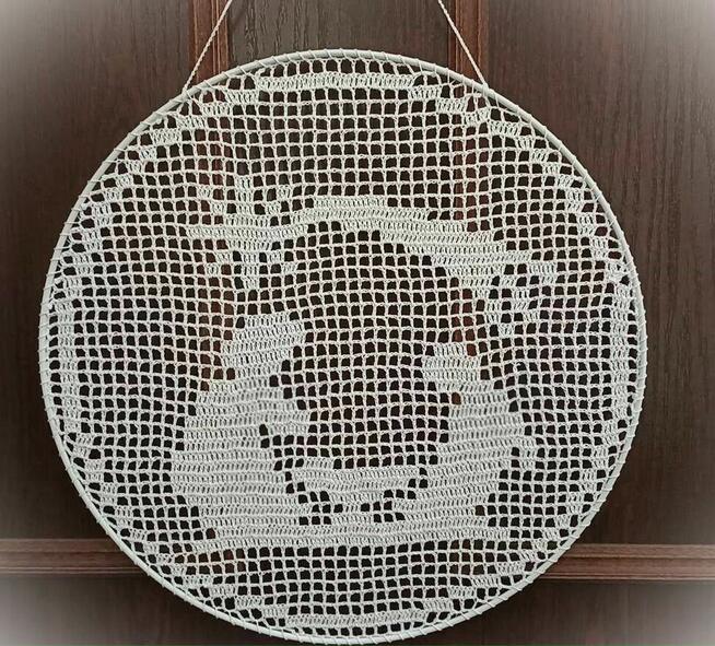 Ozdoby choinkowe na szydełku, bombki, gwiazdki