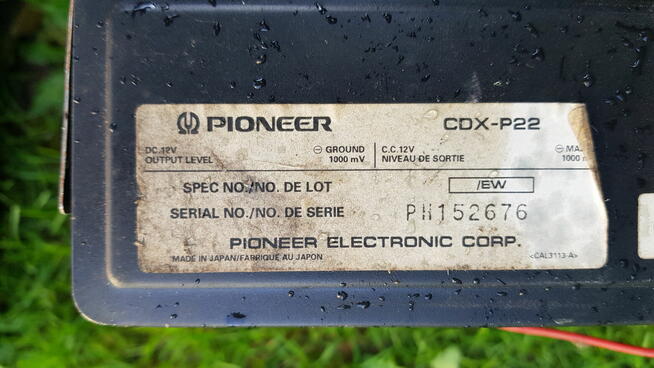 Zmieniarka cd Pioneer CDX-P610