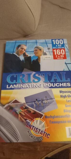 Folia do laminowania 303x426 A3 80mic