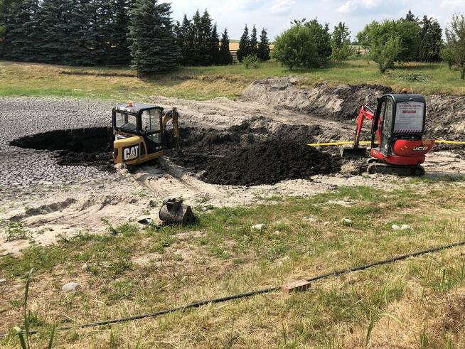 Usługi minikoparką Adam Jach