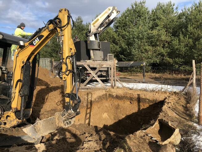 Usługi minikoparką Adam Jach